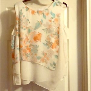 Calvin Klein layered tunic